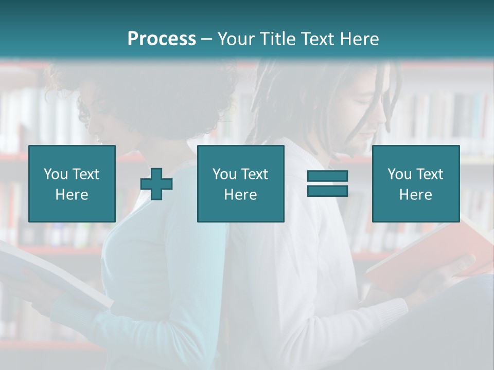 Library Dreadlocks Education PowerPoint Template