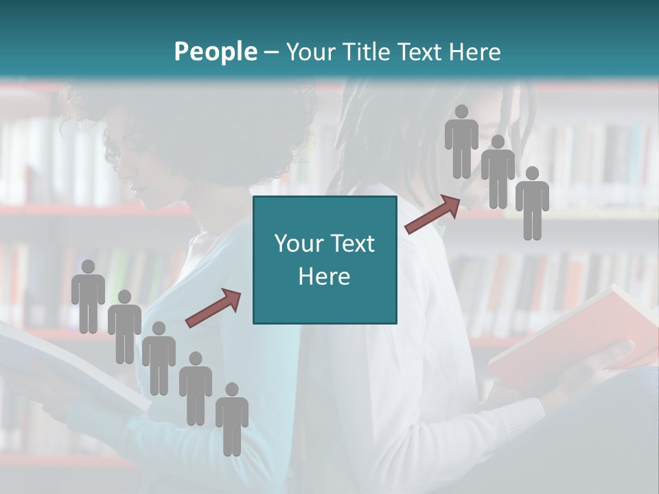 Library Dreadlocks Education PowerPoint Template