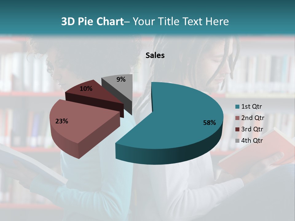 Library Dreadlocks Education PowerPoint Template