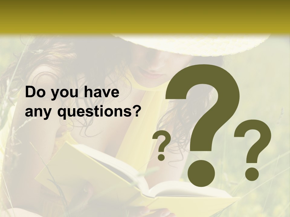 Years  Reading PowerPoint Template