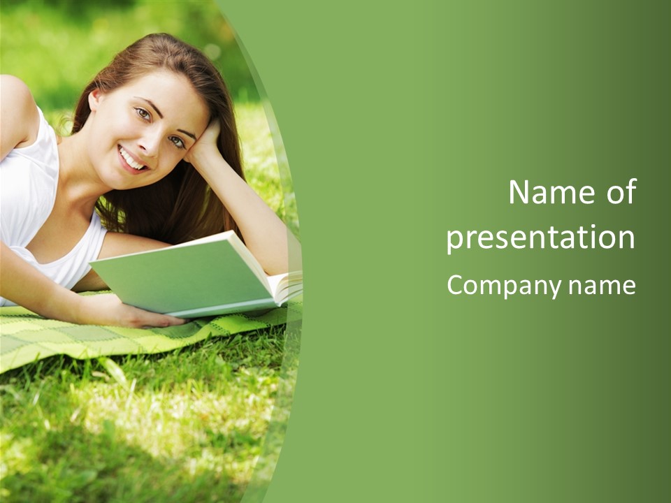 Cute Beautiful Leisure Activity PowerPoint Template