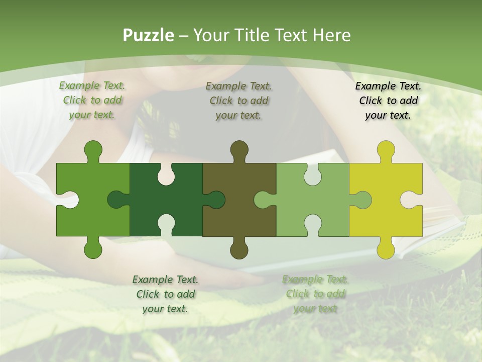 Cute Beautiful Leisure Activity PowerPoint Template