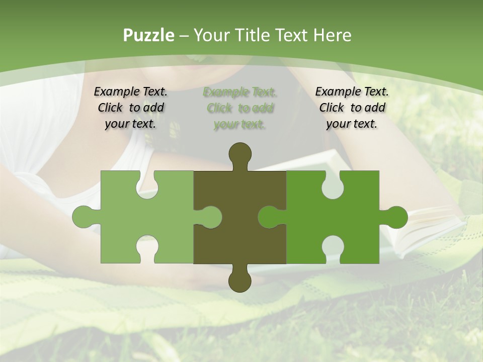 Cute Beautiful Leisure Activity PowerPoint Template