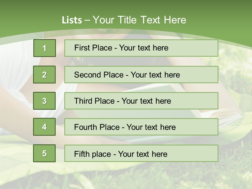 Cute Beautiful Leisure Activity PowerPoint Template