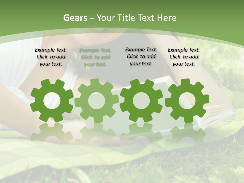 Cute Beautiful Leisure Activity PowerPoint Template