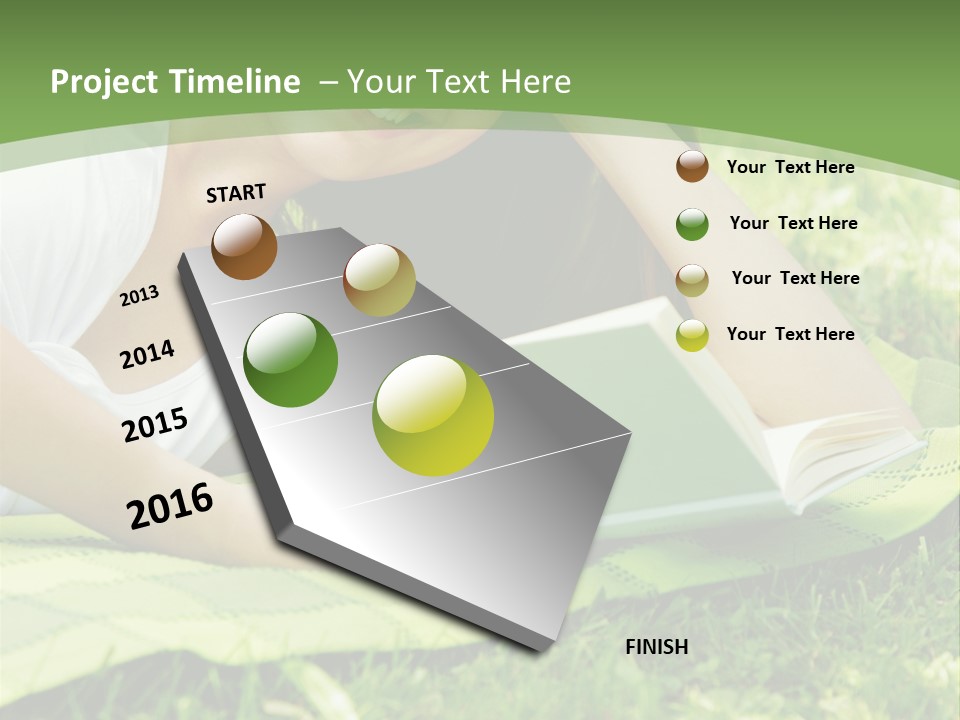 Cute Beautiful Leisure Activity PowerPoint Template