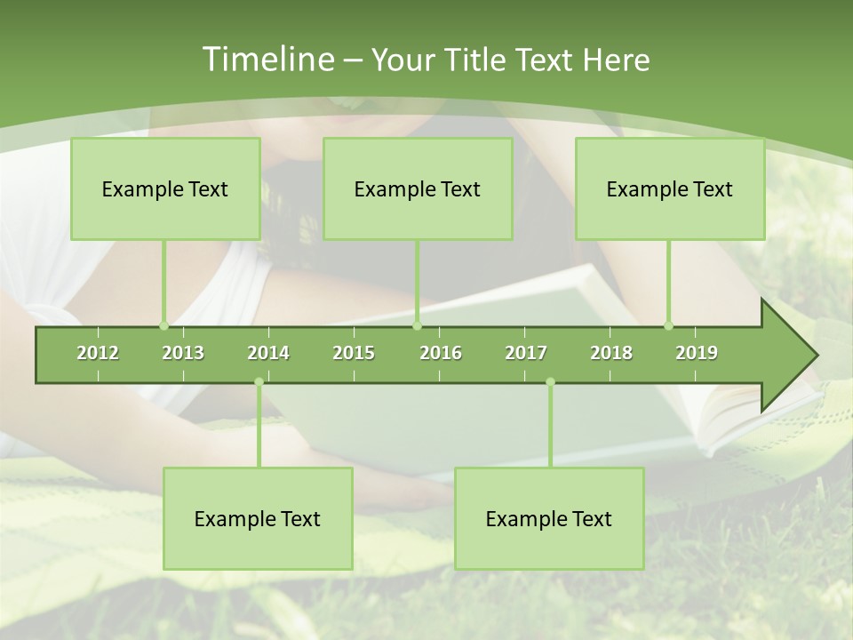 Cute Beautiful Leisure Activity PowerPoint Template