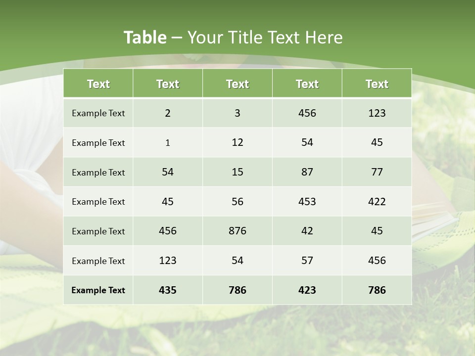 Cute Beautiful Leisure Activity PowerPoint Template