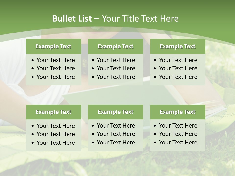 Cute Beautiful Leisure Activity PowerPoint Template