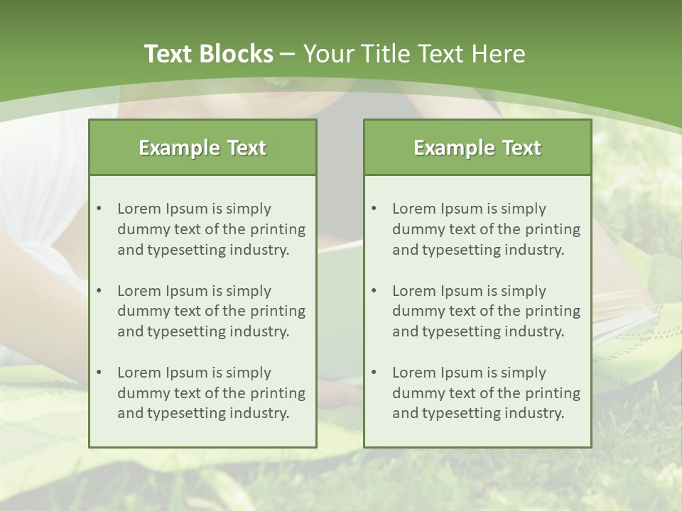 Cute Beautiful Leisure Activity PowerPoint Template