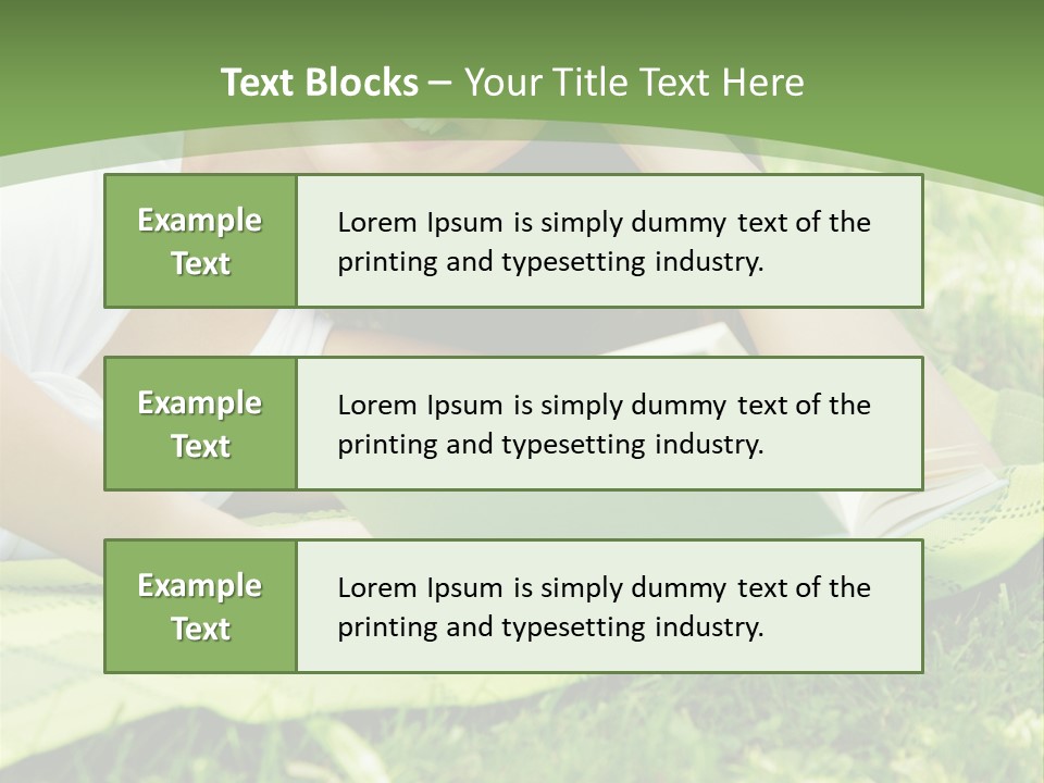 Cute Beautiful Leisure Activity PowerPoint Template
