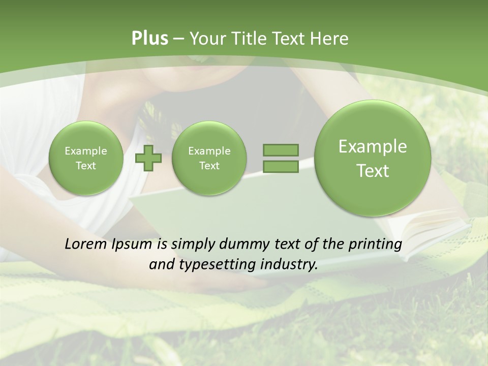 Cute Beautiful Leisure Activity PowerPoint Template