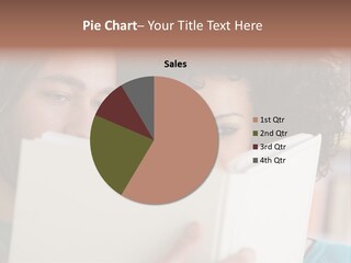 Education Bookcase Multiethnic Group PowerPoint Template