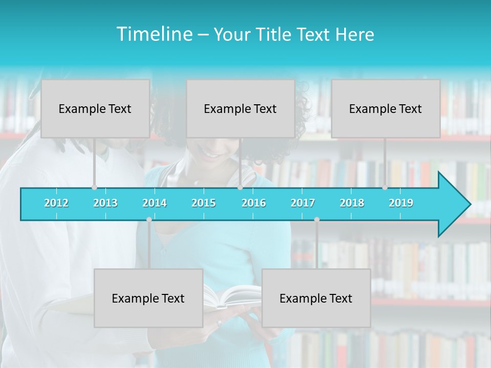 Young Man Rastafarian Studying PowerPoint Template