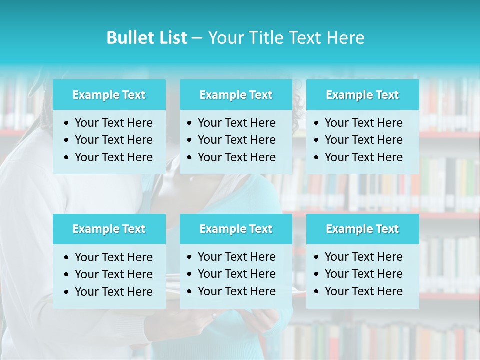 Young Man Rastafarian Studying PowerPoint Template