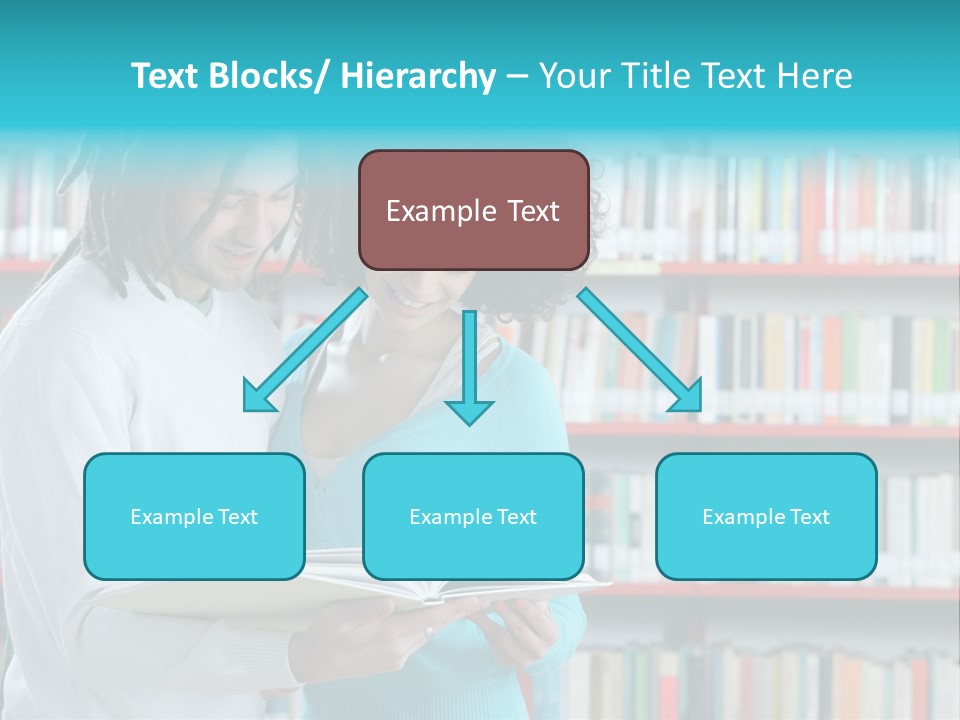 Young Man Rastafarian Studying PowerPoint Template