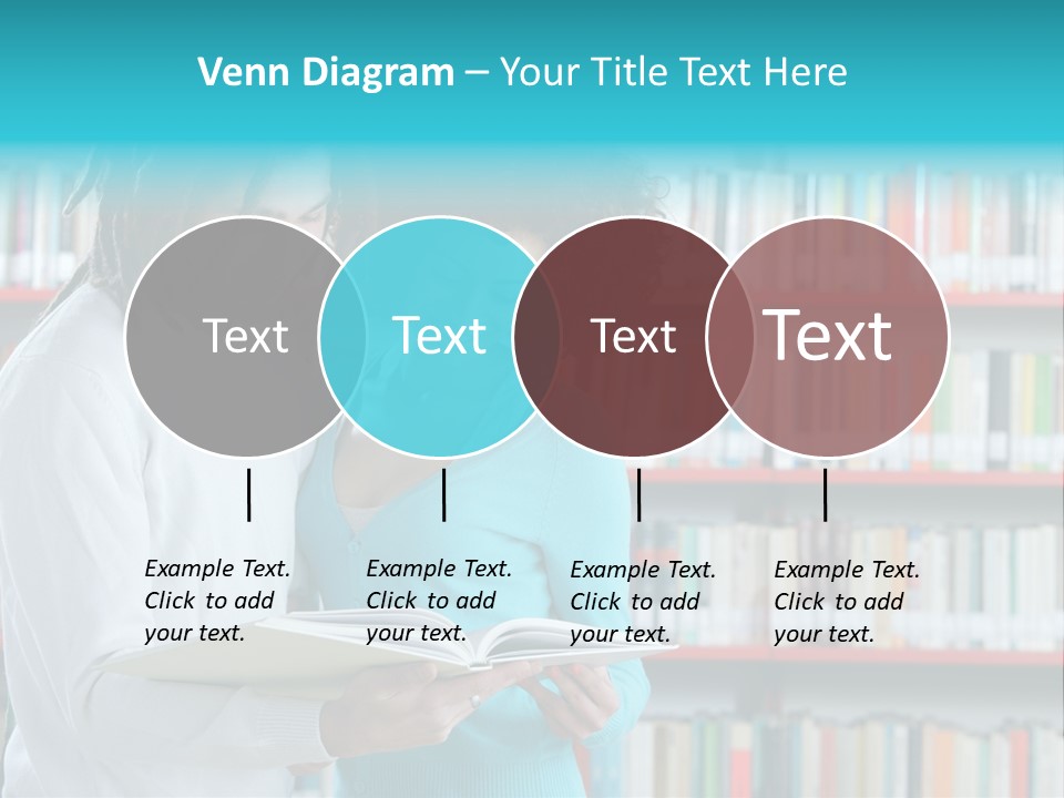 Young Man Rastafarian Studying PowerPoint Template