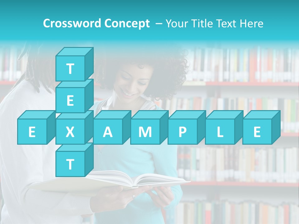 Young Man Rastafarian Studying PowerPoint Template