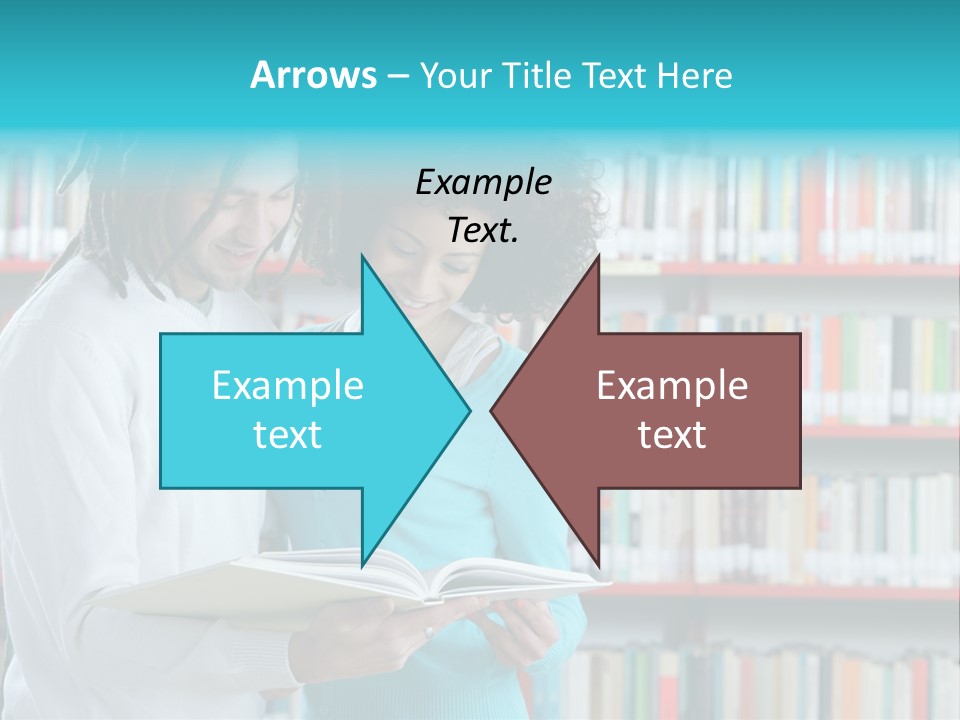 Young Man Rastafarian Studying PowerPoint Template