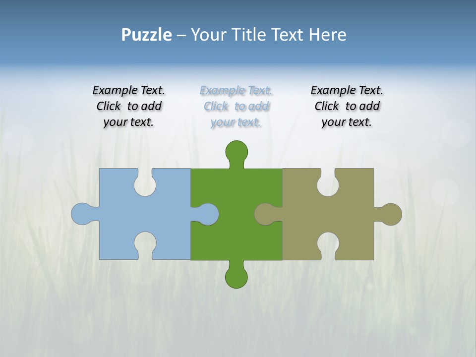 Bokeh Color Sun PowerPoint Template