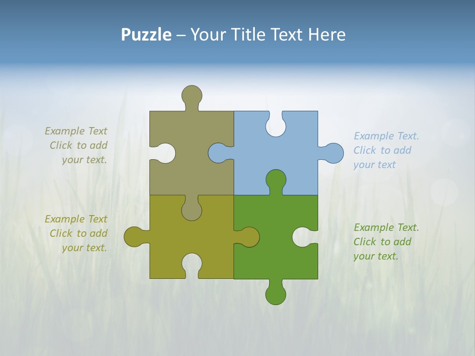 Bokeh Color Sun PowerPoint Template