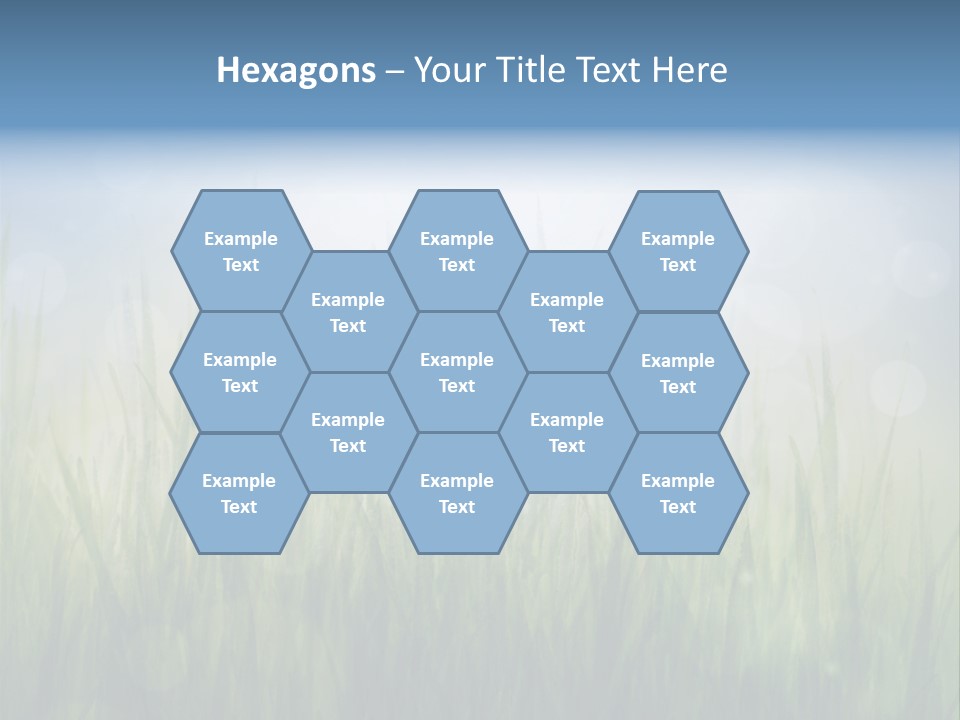 Bokeh Color Sun PowerPoint Template