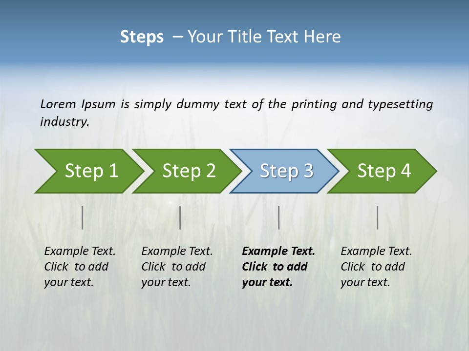 Bokeh Color Sun PowerPoint Template
