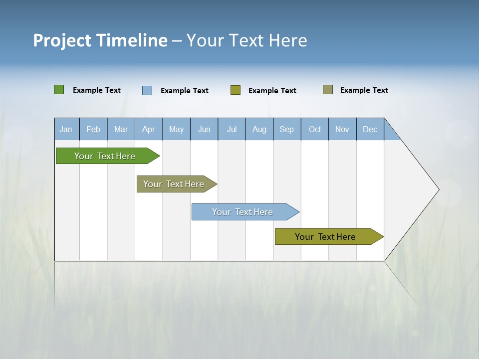 Bokeh Color Sun PowerPoint Template