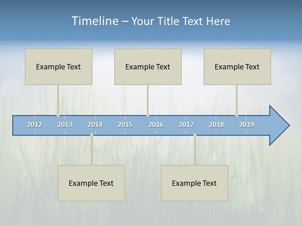 Bokeh Color Sun PowerPoint Template