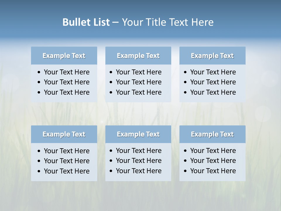 Bokeh Color Sun PowerPoint Template