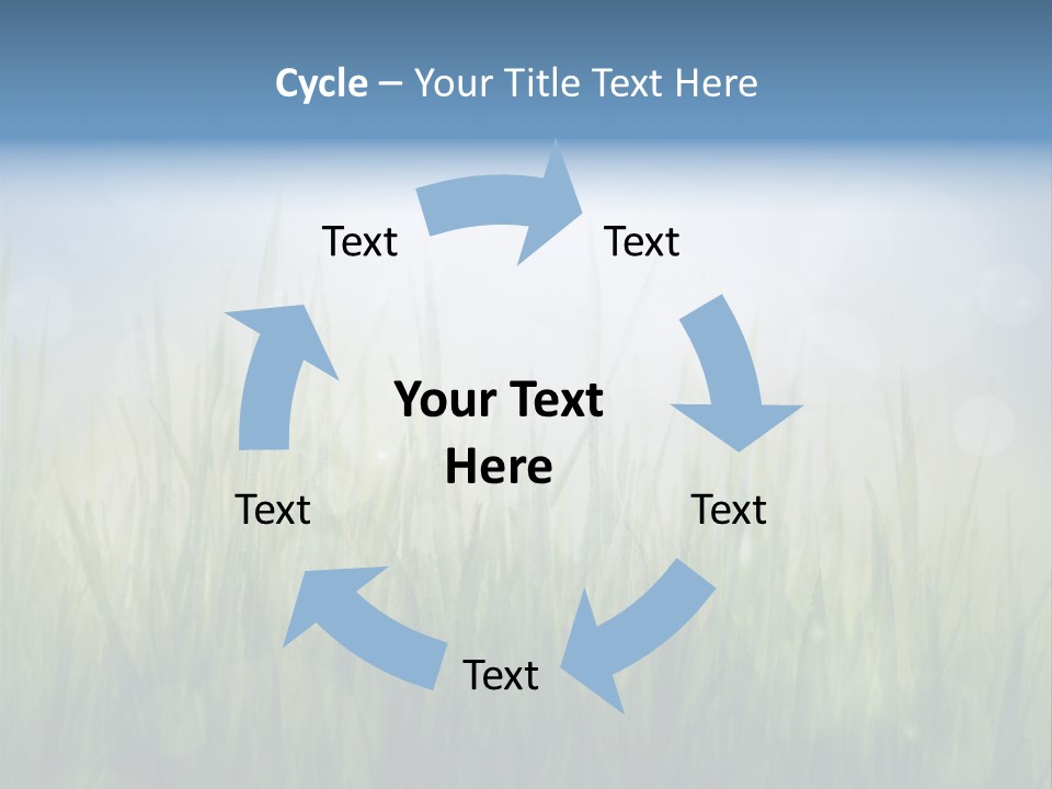 Bokeh Color Sun PowerPoint Template
