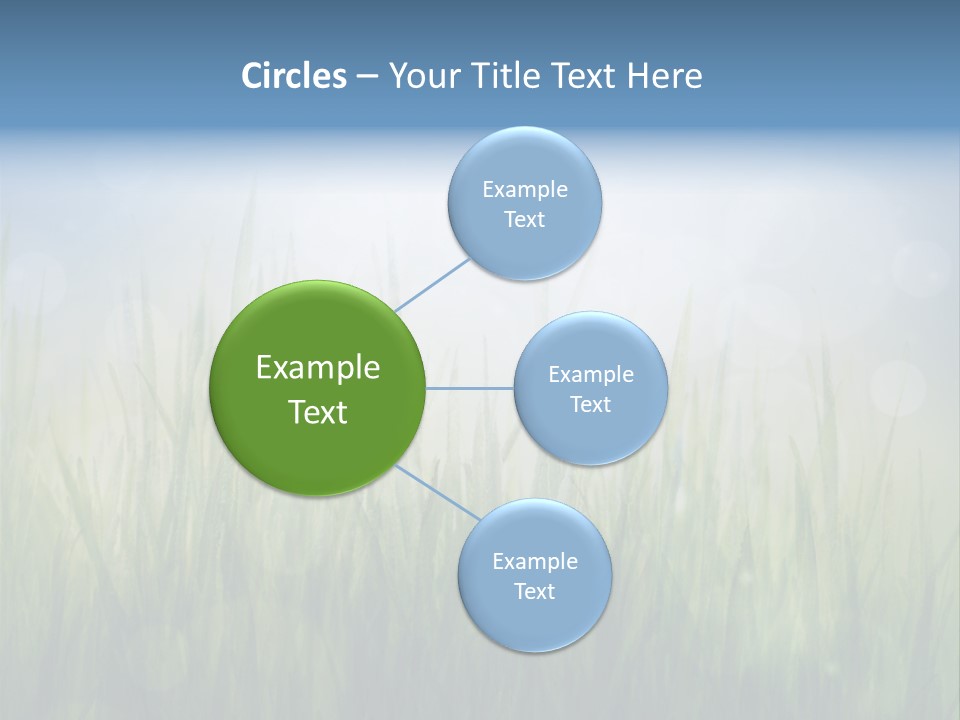 Bokeh Color Sun PowerPoint Template