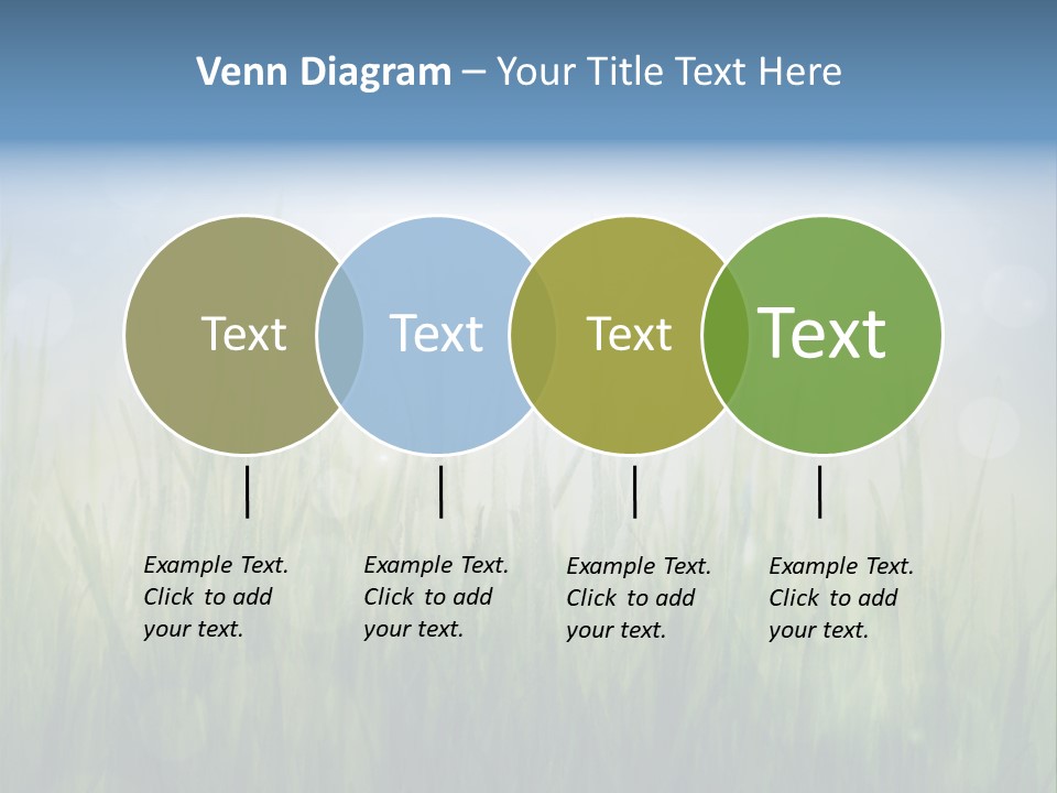 Bokeh Color Sun PowerPoint Template