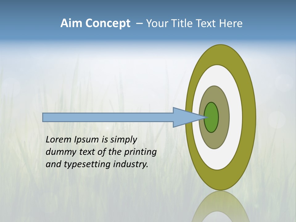 Bokeh Color Sun PowerPoint Template