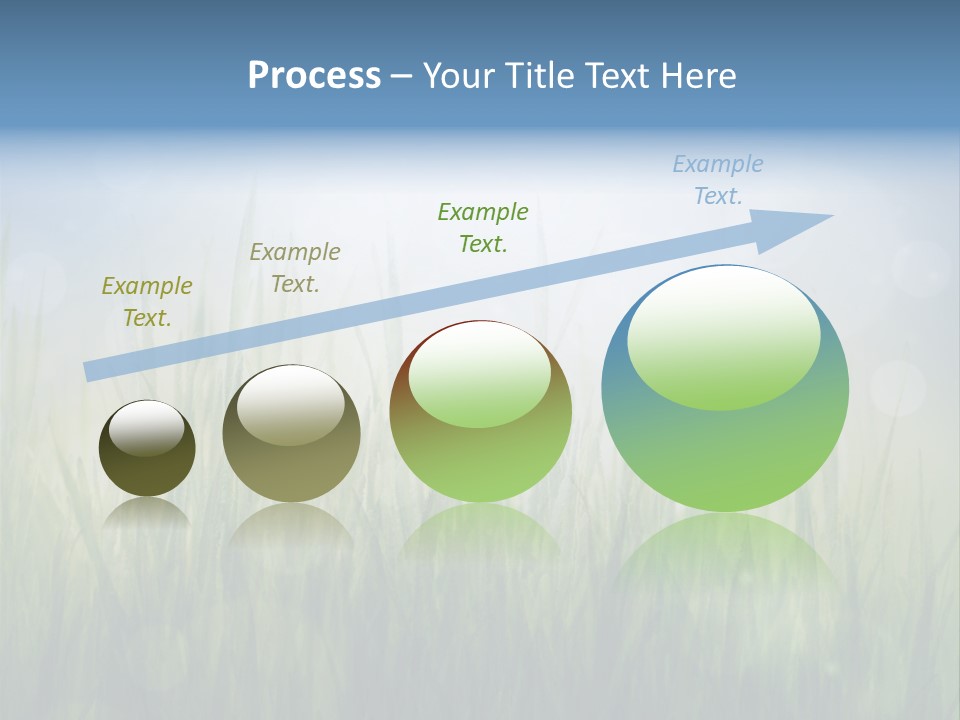 Bokeh Color Sun PowerPoint Template