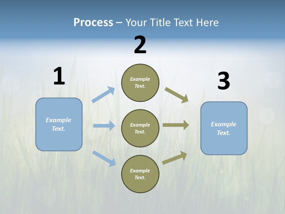 Bokeh Color Sun PowerPoint Template