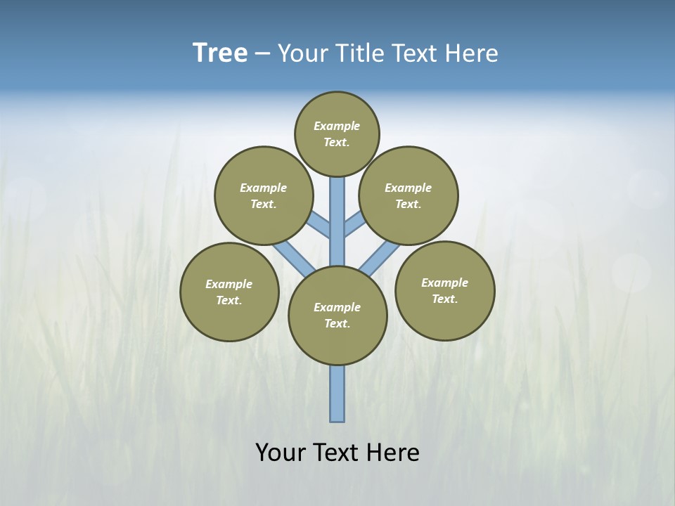 Bokeh Color Sun PowerPoint Template