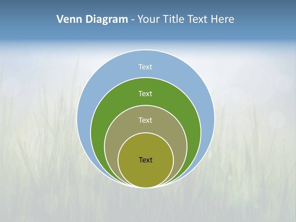 Bokeh Color Sun PowerPoint Template