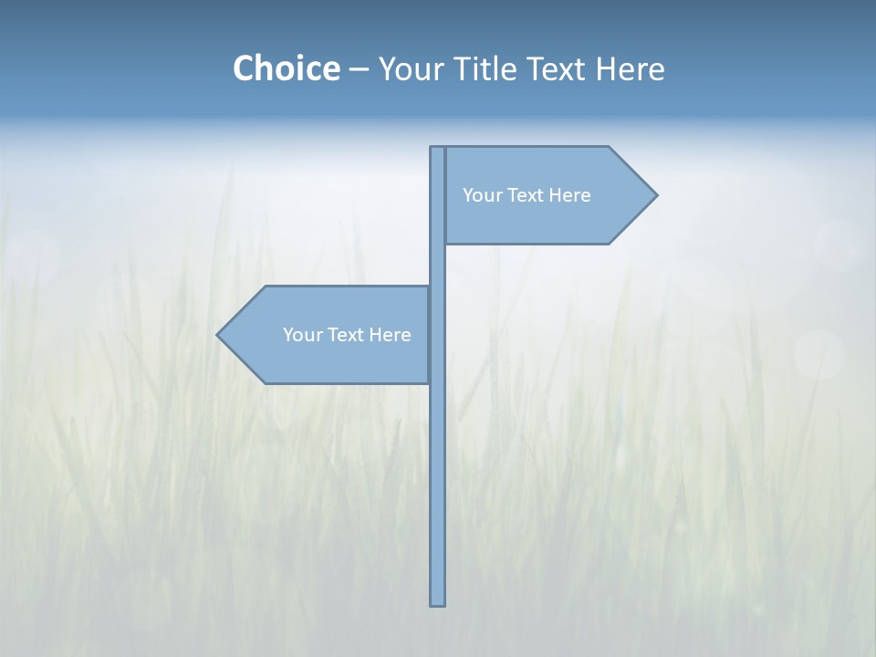 Bokeh Color Sun PowerPoint Template