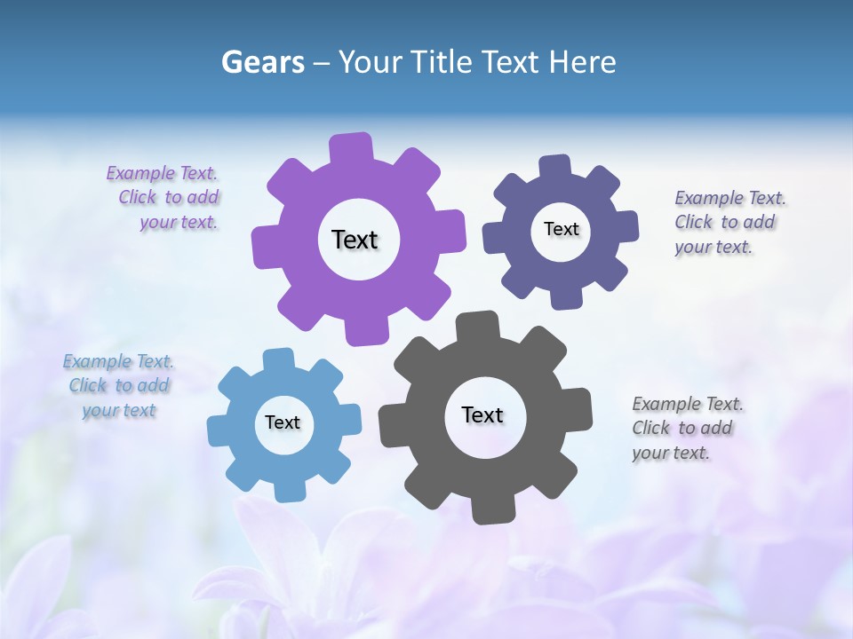 Leaf White Concept PowerPoint Template