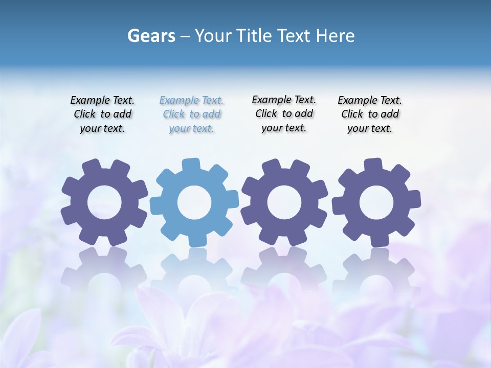 Leaf White Concept PowerPoint Template