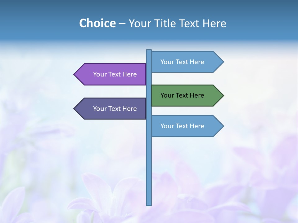 Leaf White Concept PowerPoint Template