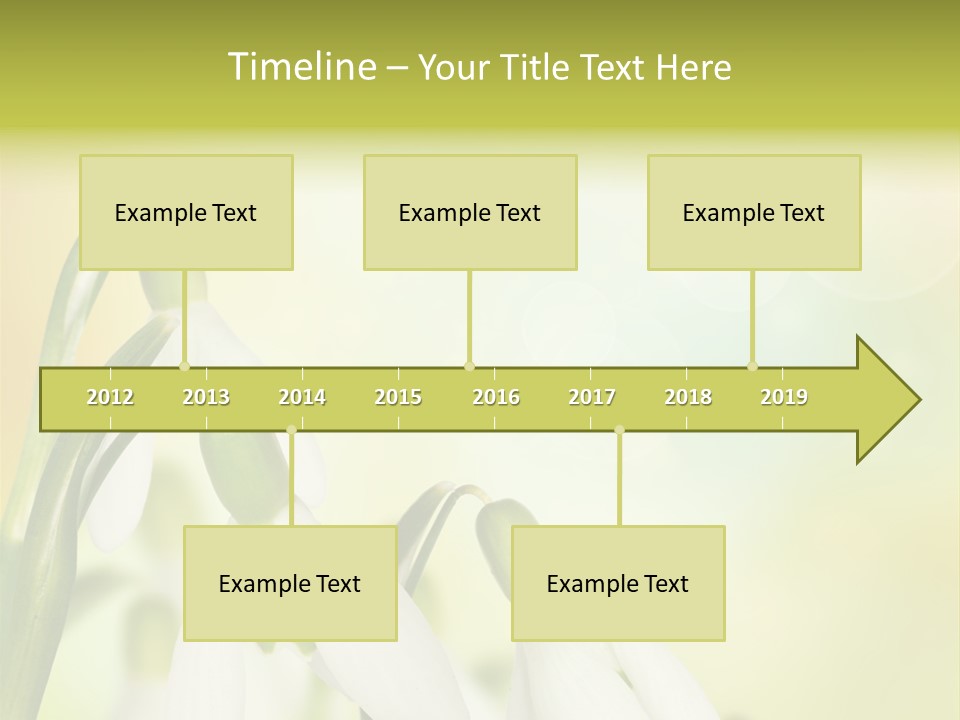 Outdoor Closeup Forest PowerPoint Template