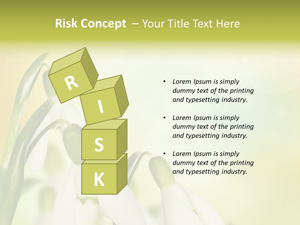 Outdoor Closeup Forest PowerPoint Template