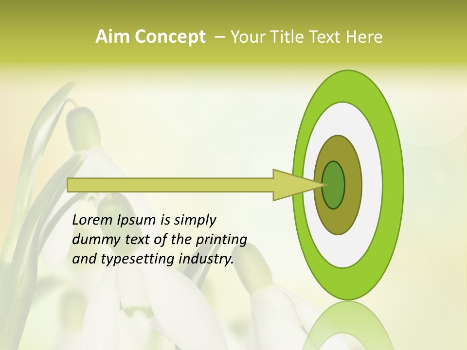 Outdoor Closeup Forest PowerPoint Template