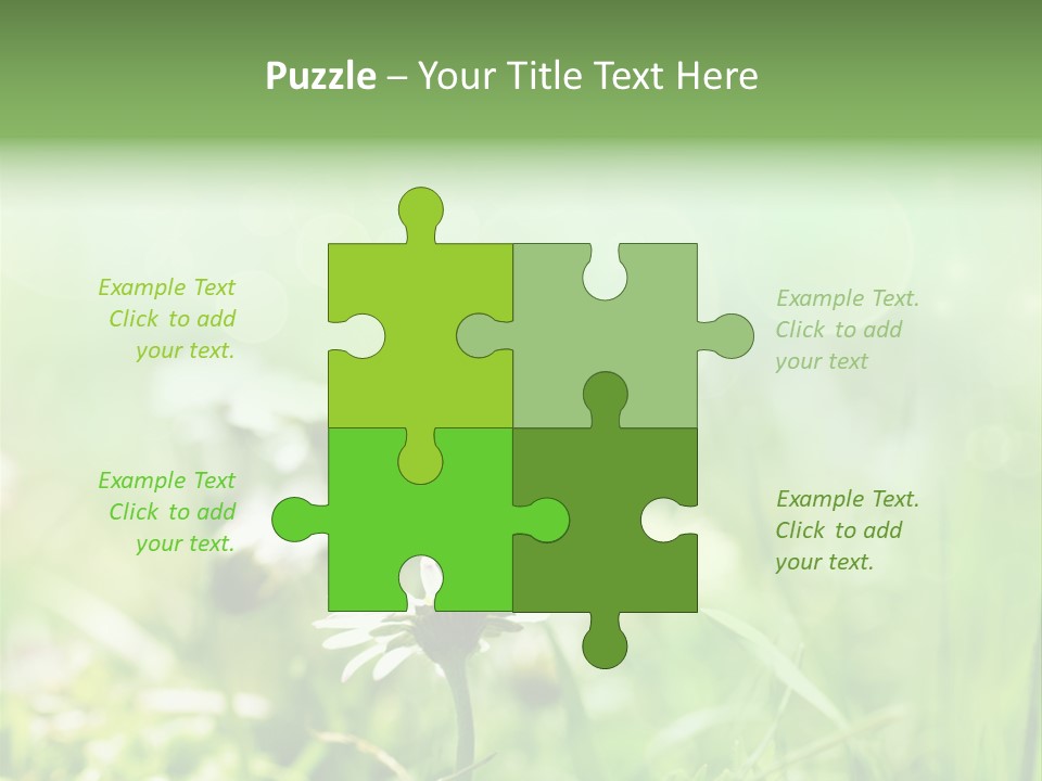 Art Bright Growth PowerPoint Template