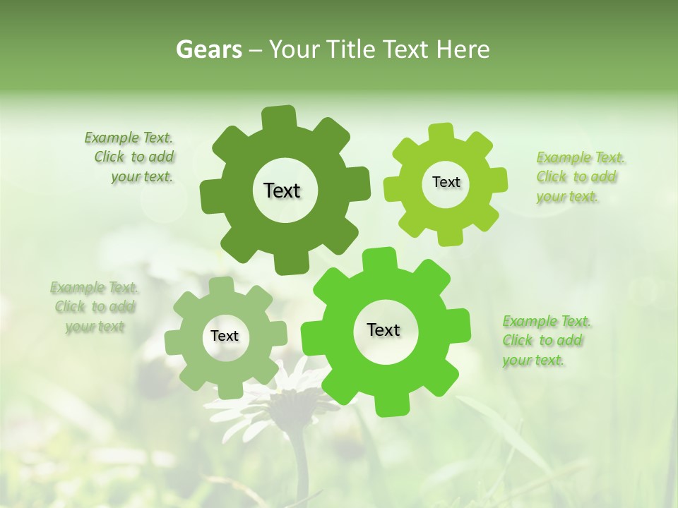 Art Bright Growth PowerPoint Template