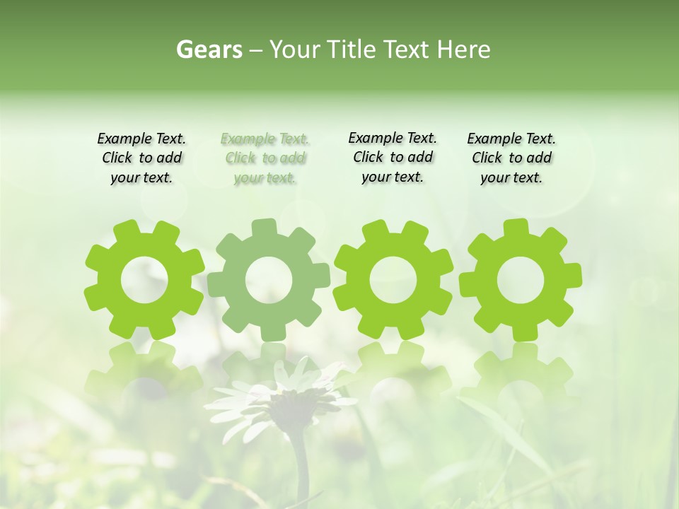 Art Bright Growth PowerPoint Template