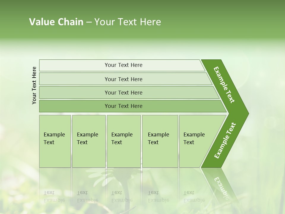 Art Bright Growth PowerPoint Template