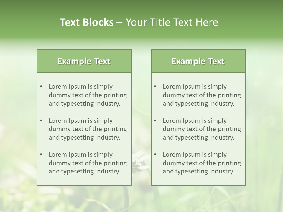 Art Bright Growth PowerPoint Template